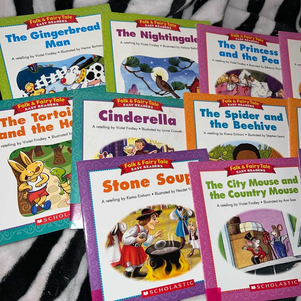 Folk and fairy tales books